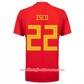 Maillot/Tenue Espagne Isco 22 Femme Domicile Coupe du monde 2018